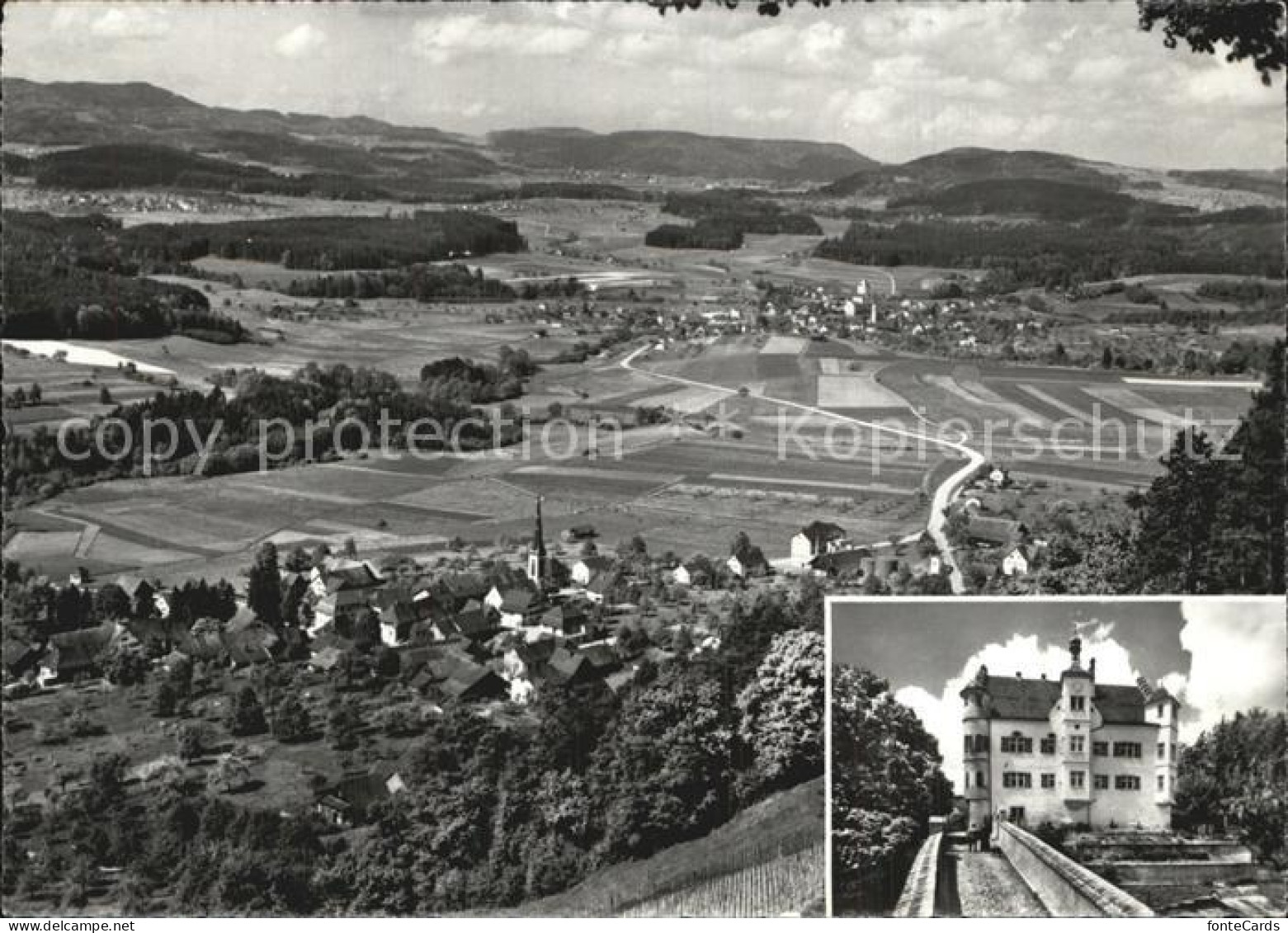 12589284 Stettfurt Panorama Blick Vom Schloss Sonnenberg Bis Matzingen Stettfurt - Autres & Non Classés