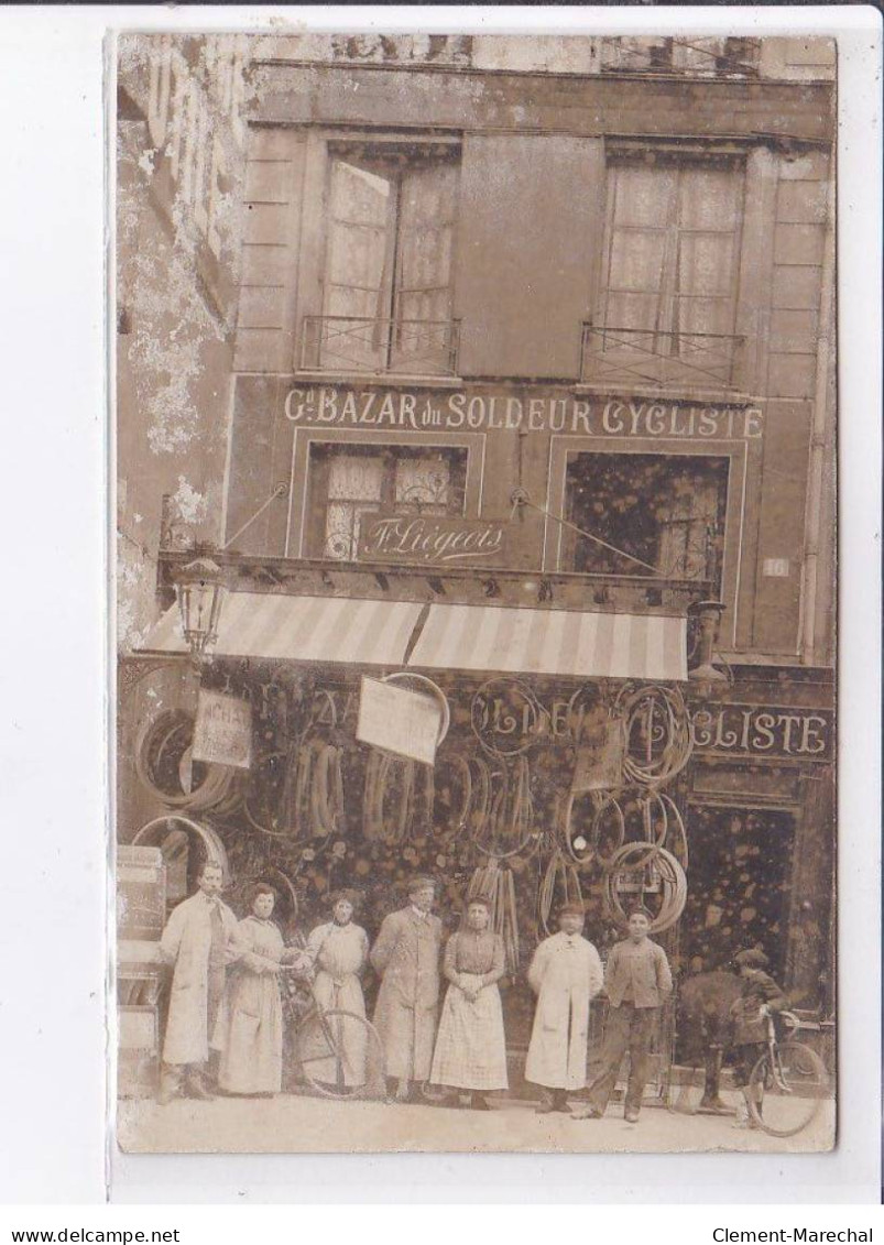 PARIS: 16 Rue De Réaumur, Cycles, Bazar Du Soldeur Cyclistes - état - Sonstige Sehenswürdigkeiten