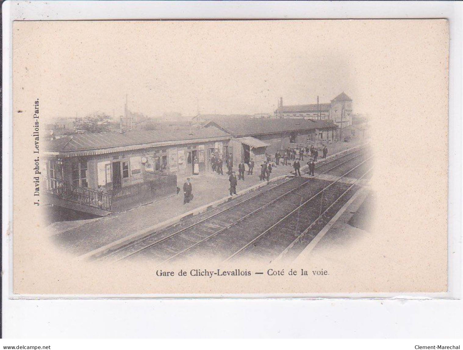 CLICHY-LEVALLOIS: Gare, Côté De La Voie - Très Bon état - Clichy