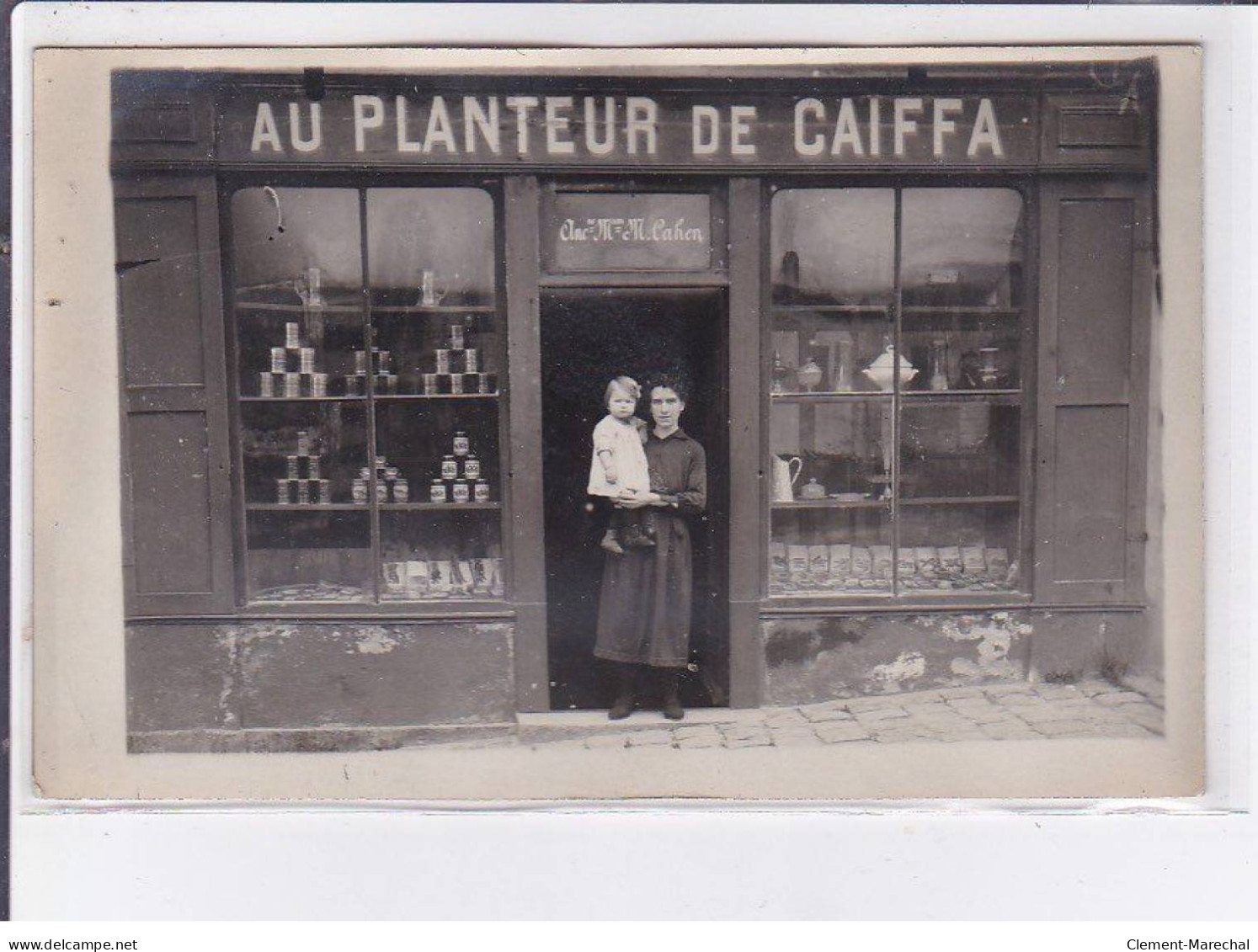 FRANCE: à Localiser, Au Planteur De Caiffa, MR. Mme. Cahen - Très Bon état - Magasins