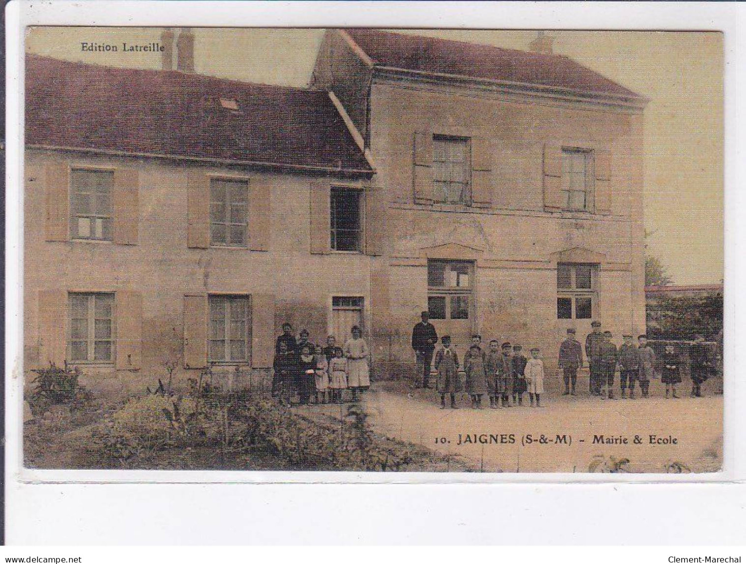 JAIGNES: Mairie Et école - Très Bon état - Autres & Non Classés