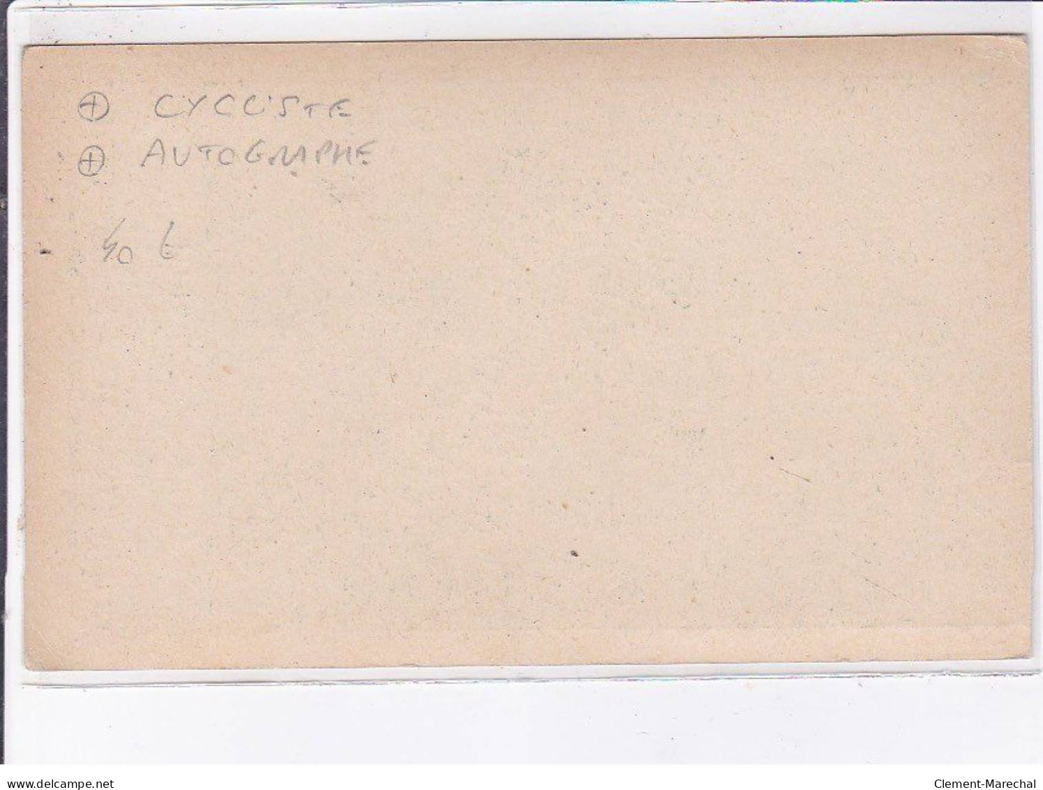 LYON-GRENOBLE-LYON: Angelo Colineau, Vainqueur Bourg-genève-bourg 1953, Cyclusme, Autographe - Très Bon état - Other & Unclassified