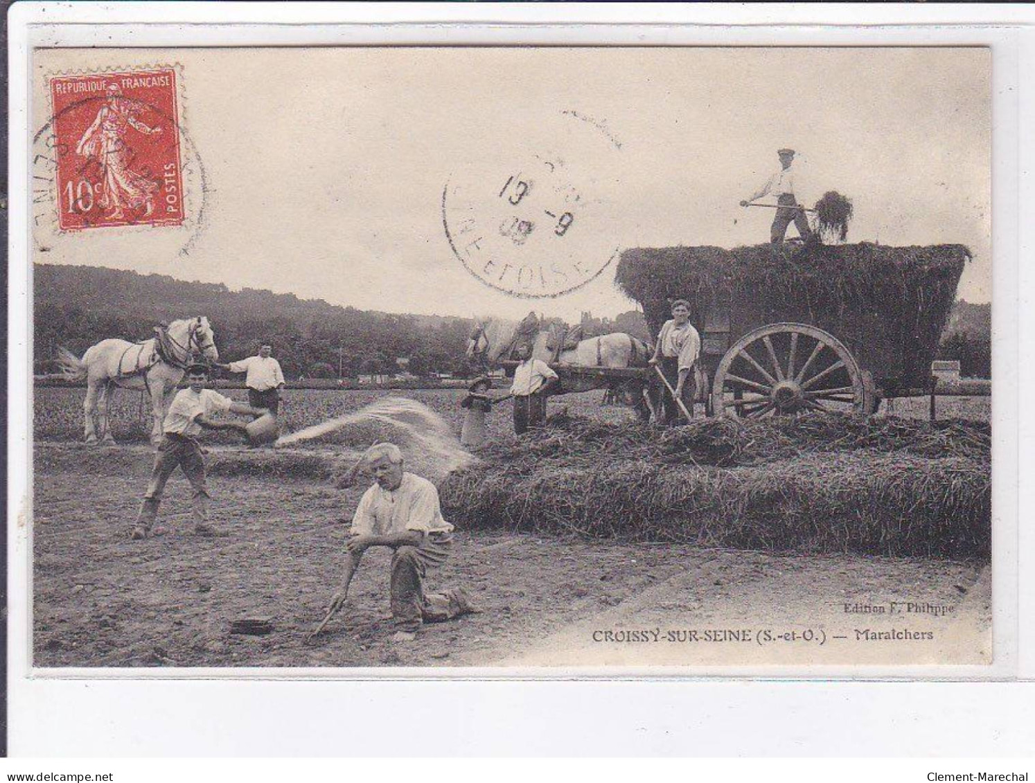 CROISSY-sur-SEINE: Maraichers - Très Bon état - Other & Unclassified