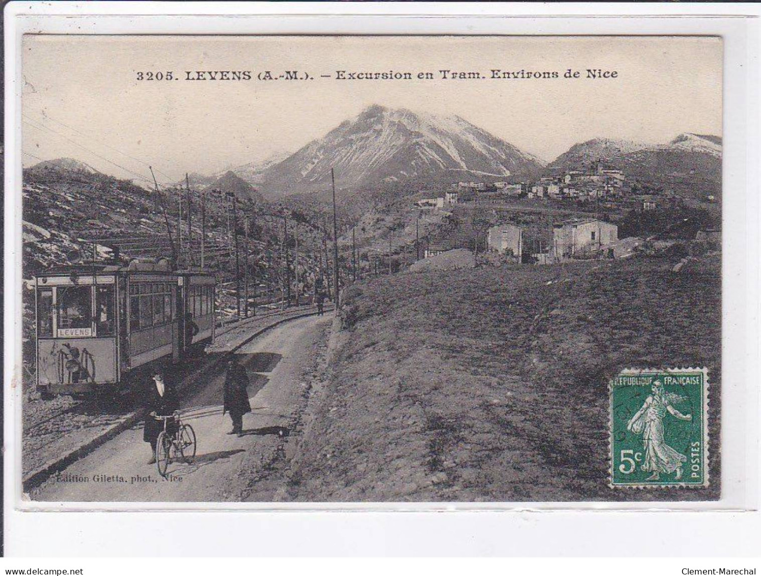 LEVENS: Excursion En Tram, Environs De Nice (tramway)- Très Bon état - Other & Unclassified