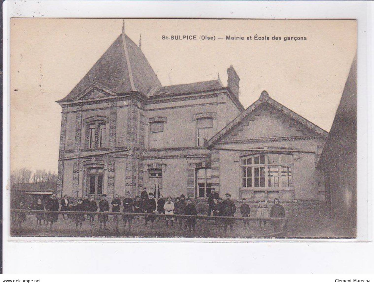 SAINT-SULPICE: Mairie Et école Des Garçons - Très Bon état - Autres & Non Classés