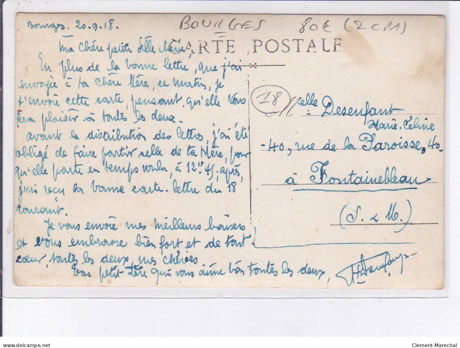 BOURGES: 2CPA, Militaires - Très Bon état - Bourges