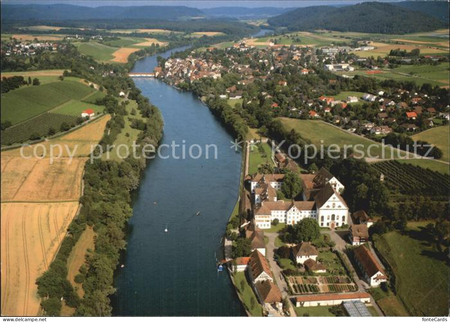 12589268 Diessenhofen Thurgauer Klinik St Katharinental Fliegeraufnahme Diessenh - Sonstige & Ohne Zuordnung