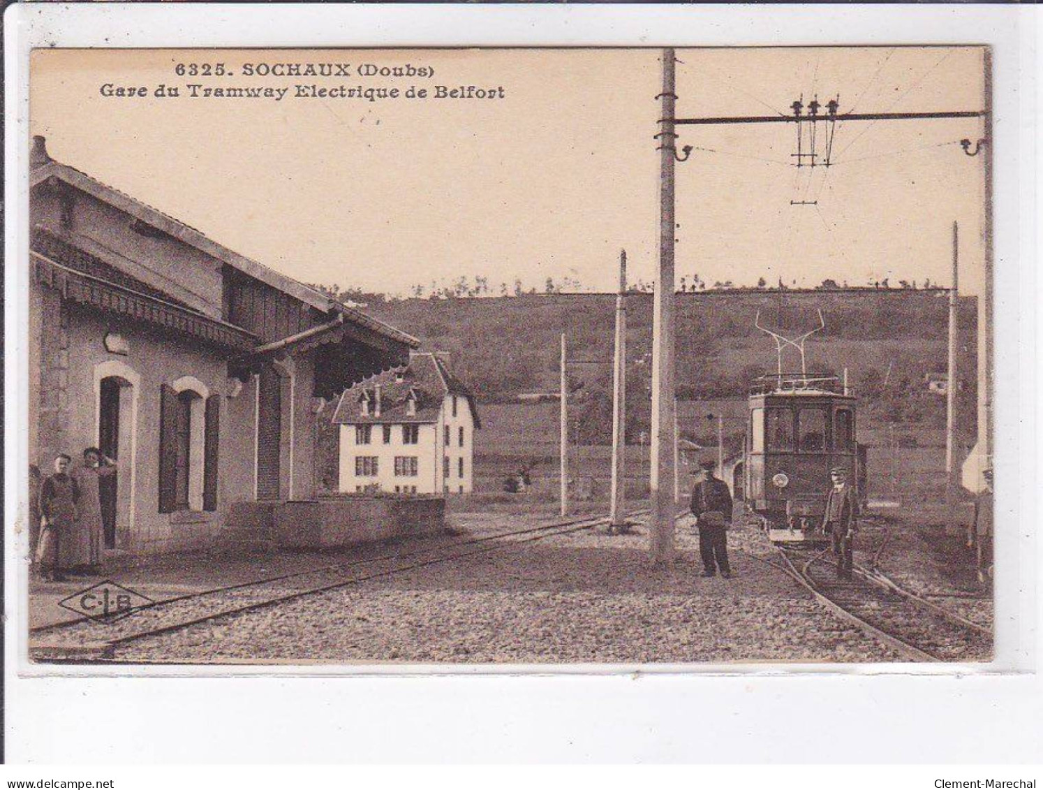 SOCHAUX: Gare Du Tramway électrique De Belfort - Très Bon état - Sochaux