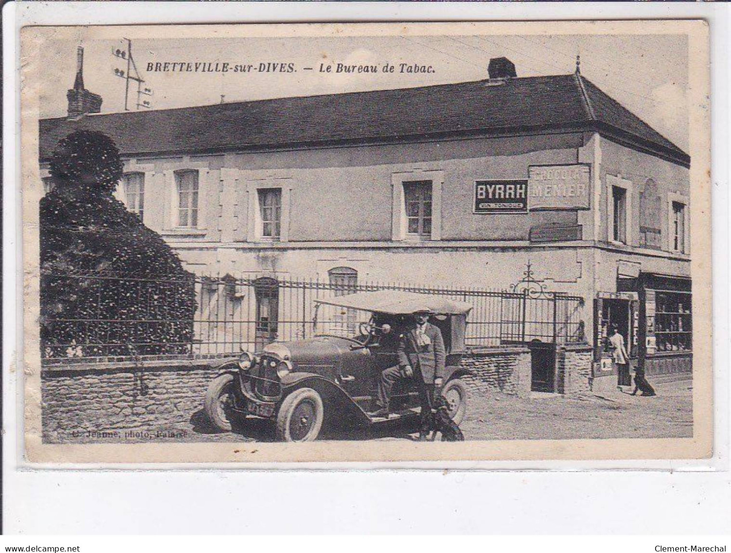 BRETTEVILLE-sur-DIVES: Le Bureau De Tabacs - état - Other & Unclassified