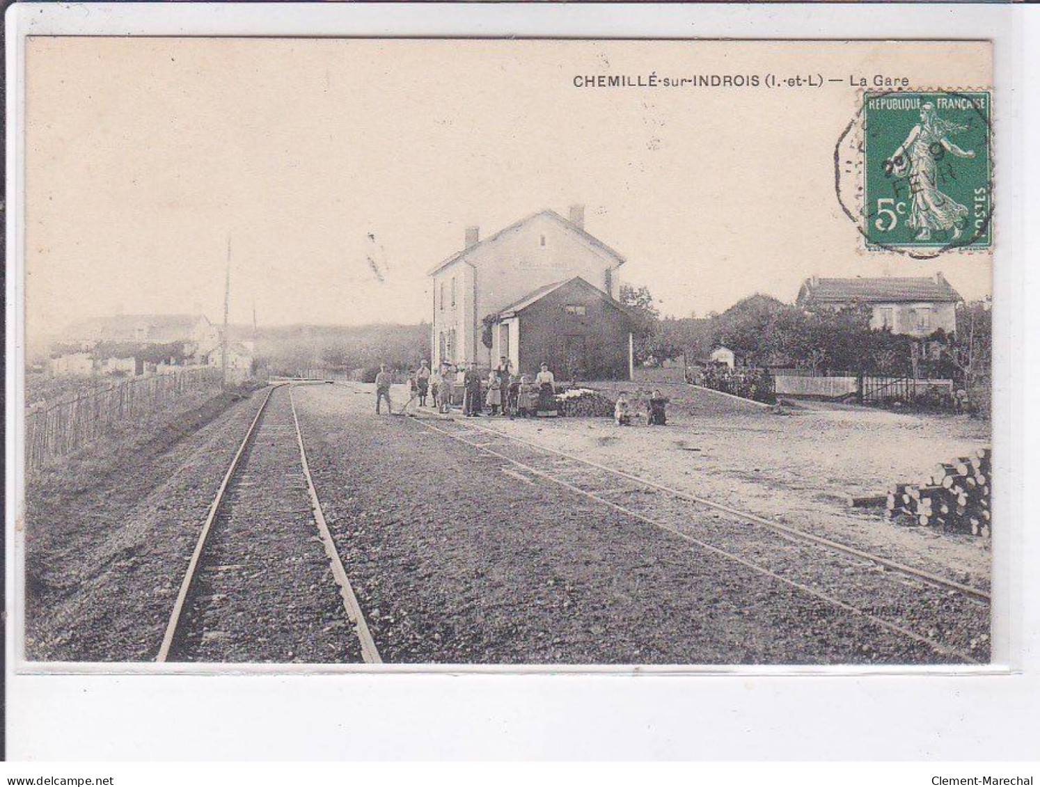 CHEMILLE-sur-INDROIS: La Gare - Très Bon état - Sonstige & Ohne Zuordnung