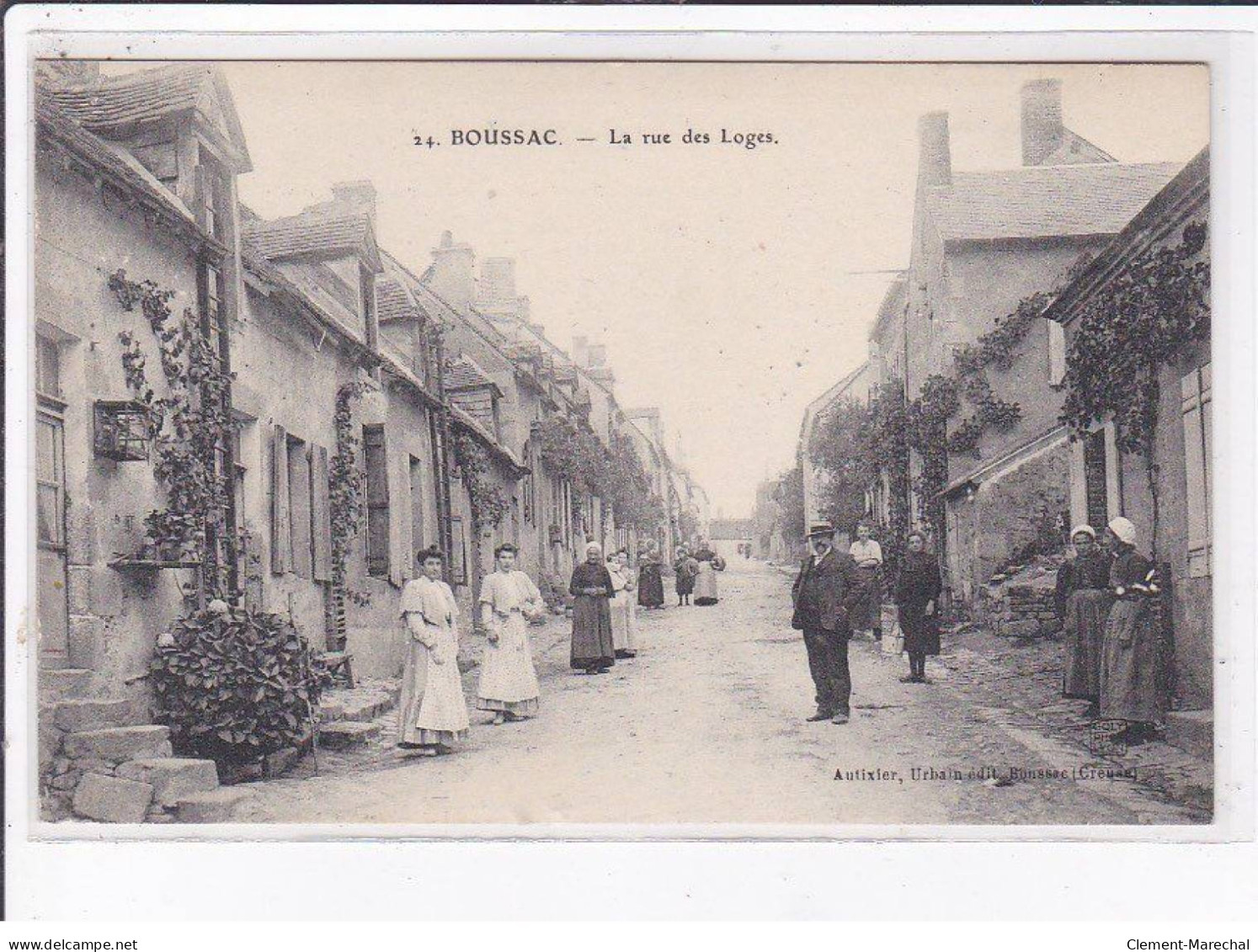 BOUSSAC: La Rue Des Loges - Très Bon état - Boussac