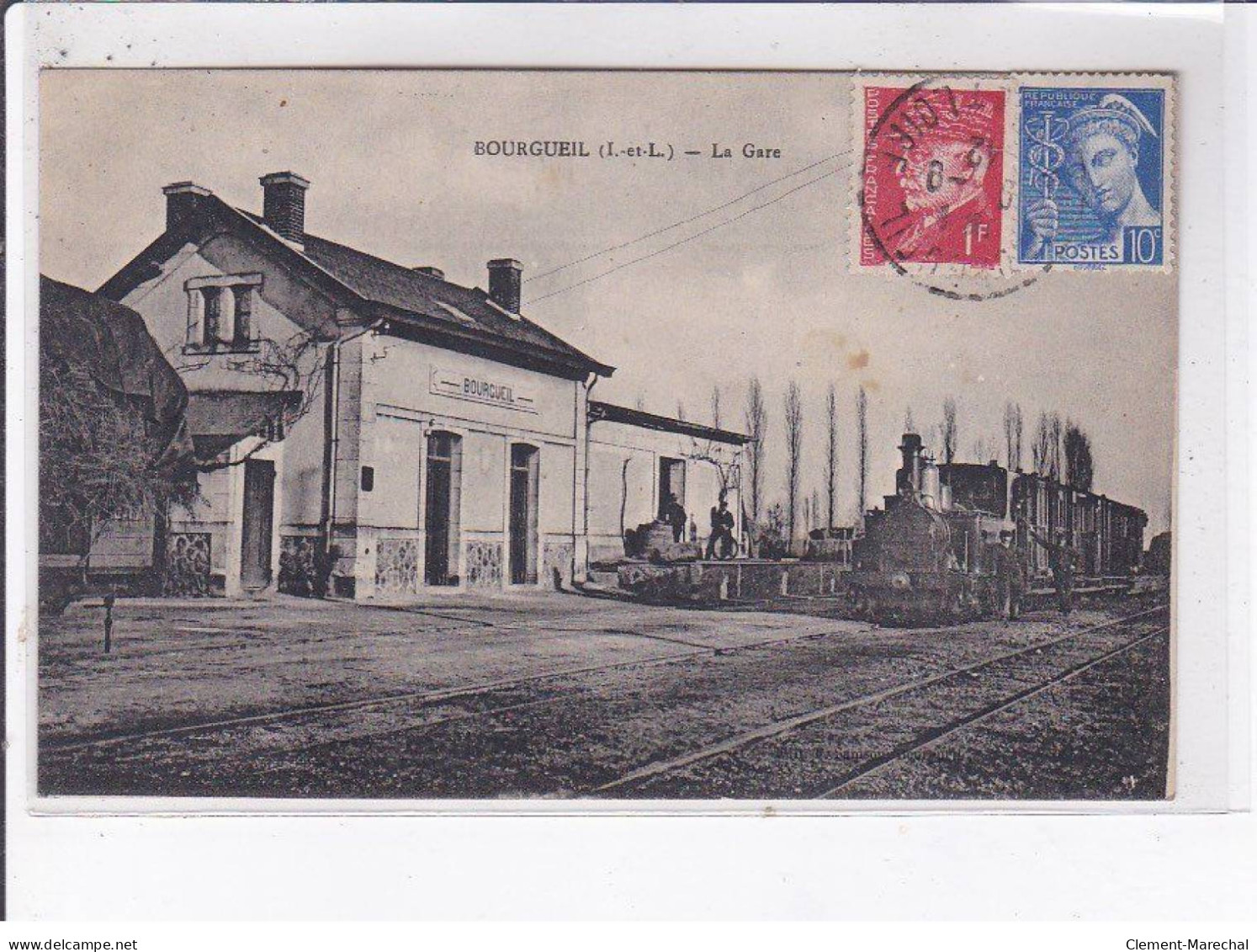 BOURGEUIL: La Gare - Très Bon état - Other & Unclassified