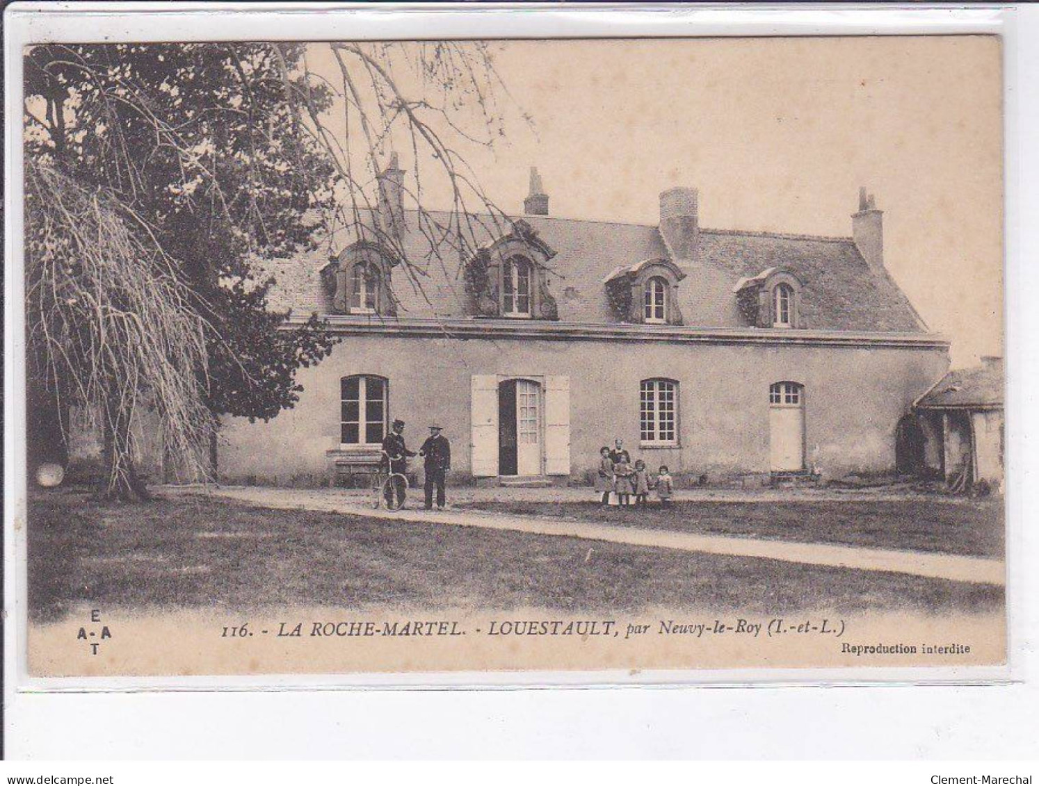 LA ROCHE-MARTEL - LOUESTAULT: Villa - Très Bon état - Other & Unclassified
