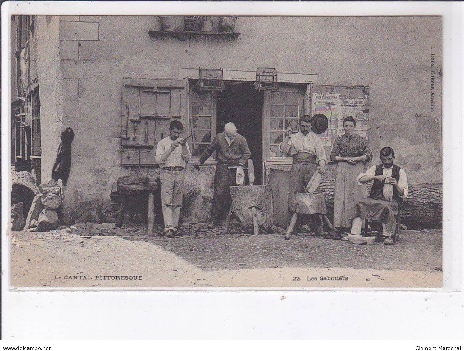 CANTAL: Les Sabotiers - Très Bon état - Autres & Non Classés