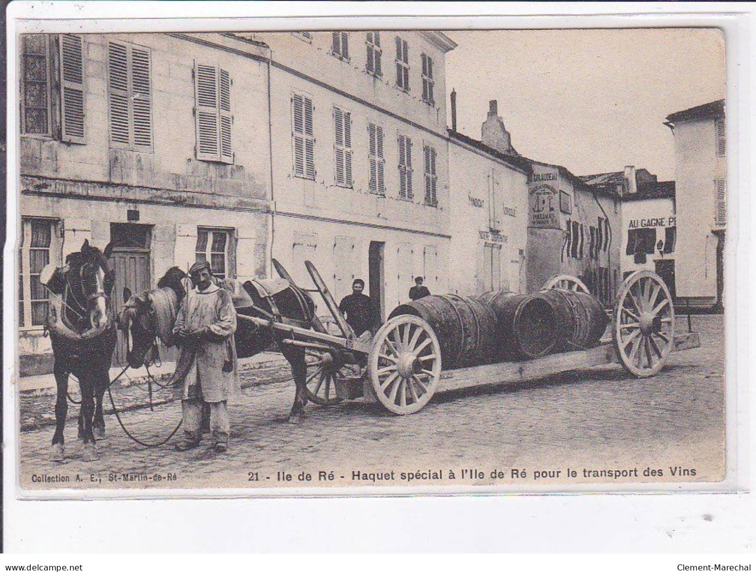 ILE DE RE: Haquet Spécial A  L'ile De Ré Pour Le Transport Des Vins - Très Bon état - Ile De Ré