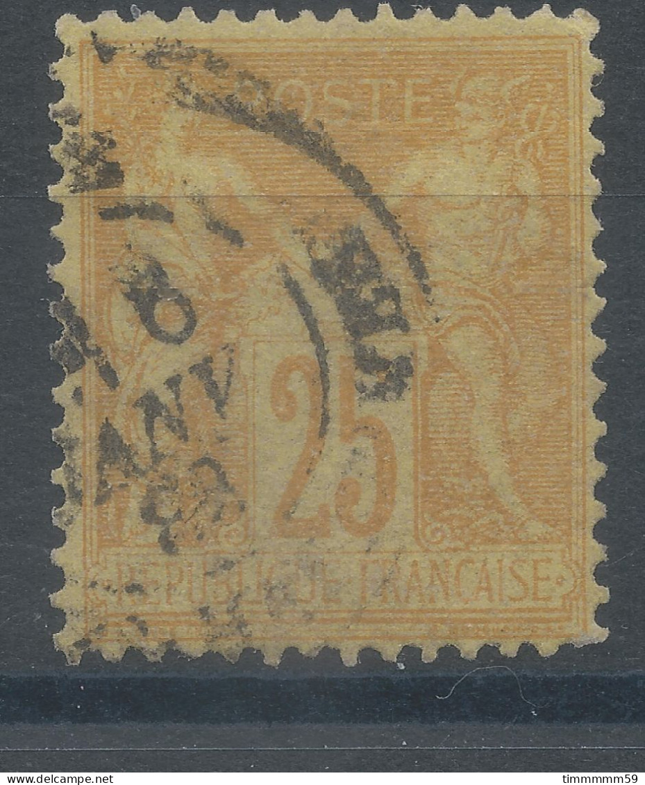 Lot N°82881   N°92, Oblitéré Cachet à Date - 1876-1898 Sage (Type II)