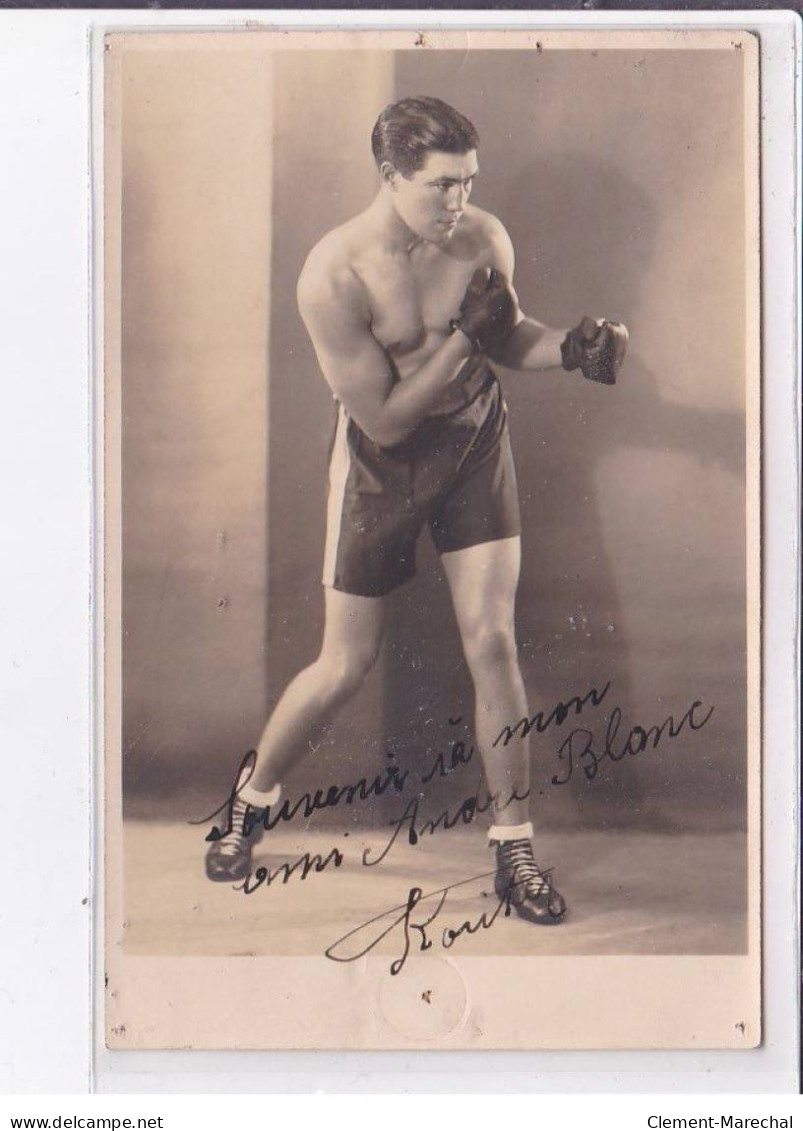 BOXE, Autographe - état - Boksen