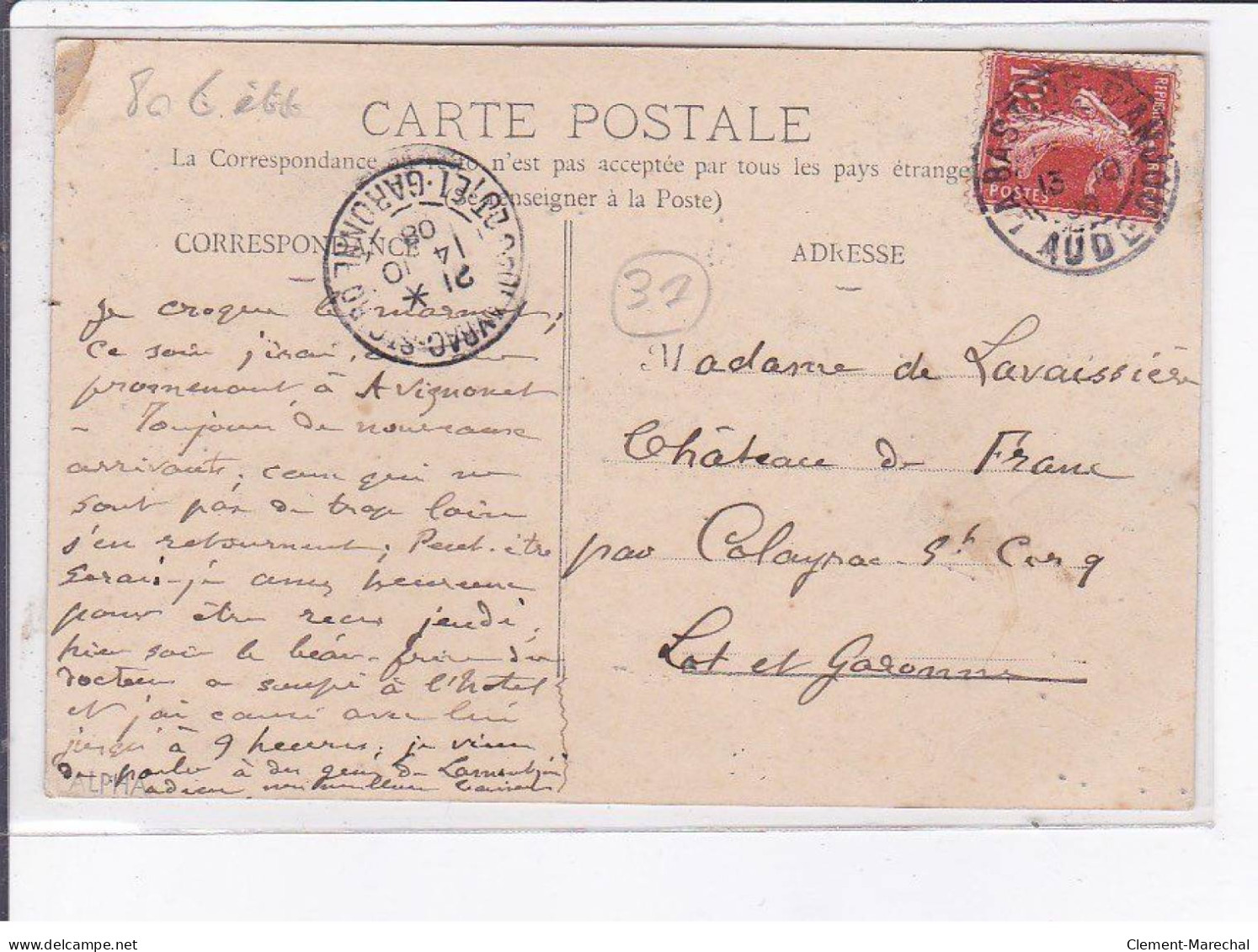 VILLEFRANCHE-LORAGAIS: Souvenir De La Cavalcade, Le Char Des Papillons - état - Other & Unclassified