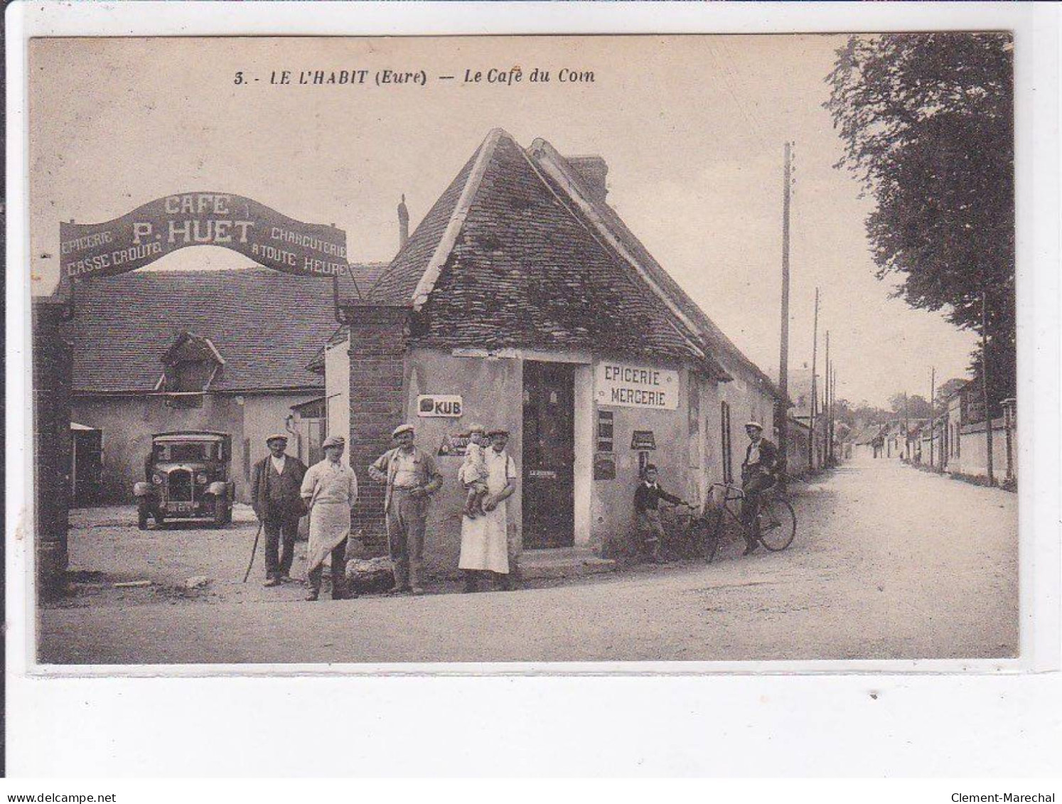 LE L'HABIT: Le Café Du Coin, P. Huet - Très Bon état - Autres & Non Classés