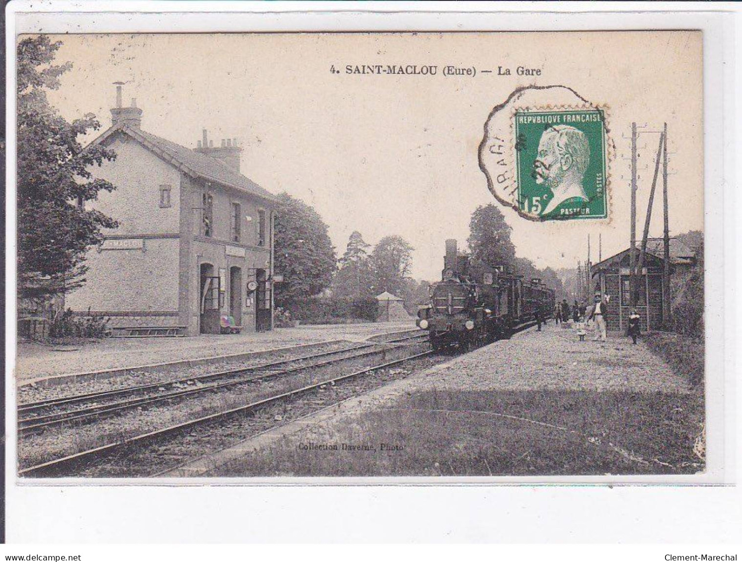 SAINT-MACLOU: La Gare - Très Bon état - Andere & Zonder Classificatie