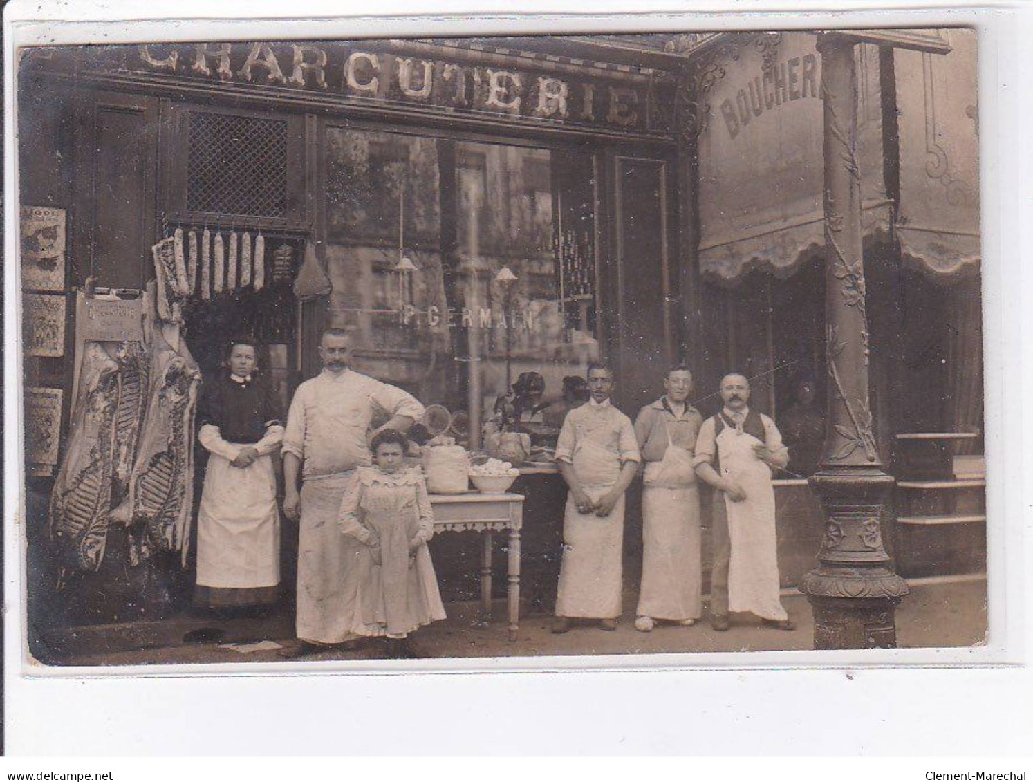 PARIS: 93 Avenue D'ivry, Boucherie Charcuterie Germain, 75013 - Très Bon état - Other Monuments