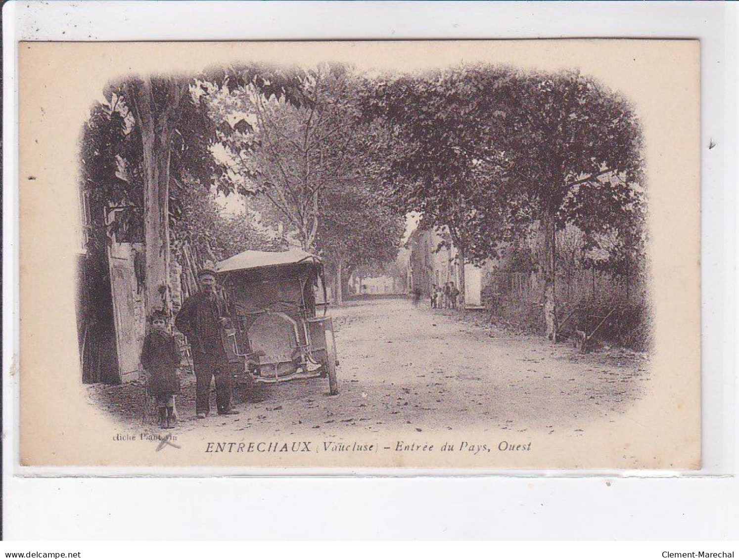 ENTRECHAUX: Entrée Du Pays, Ouest, Automobile - Très Bon état - Other & Unclassified