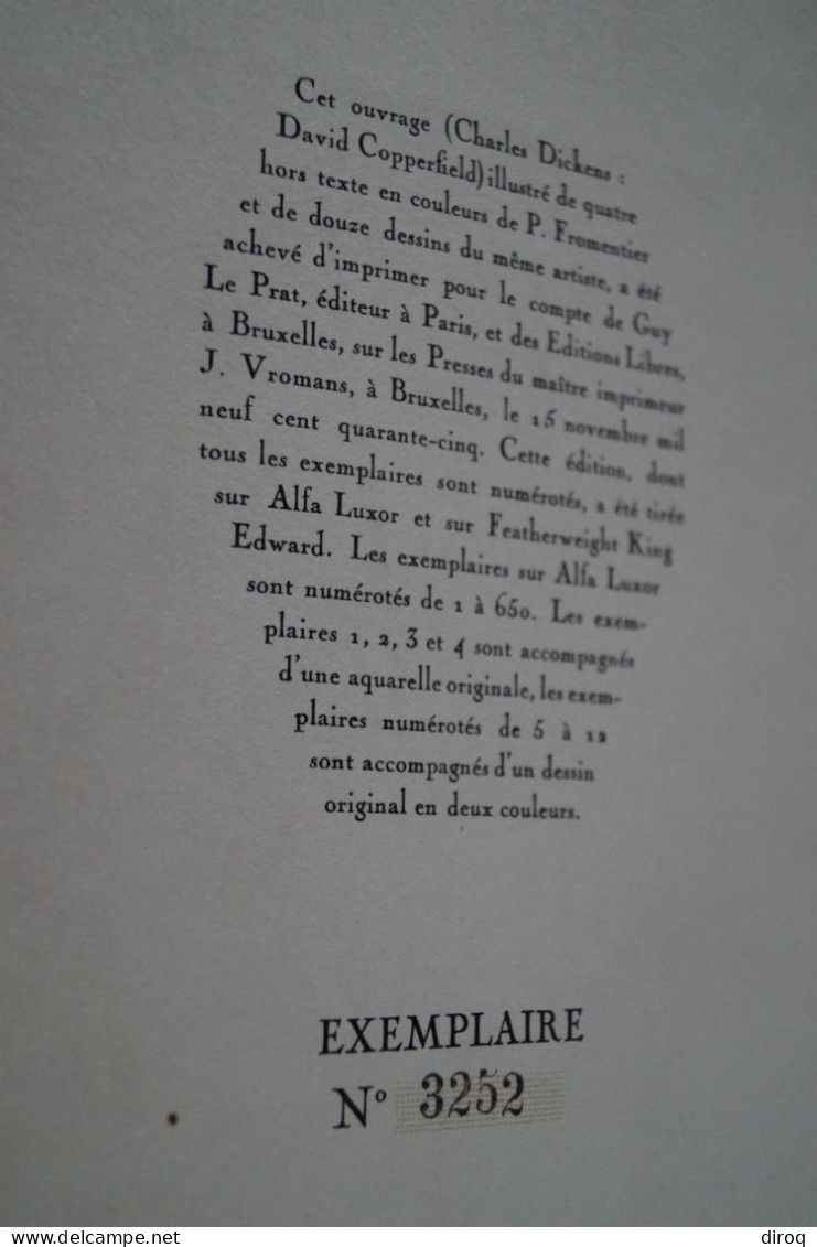 Courrier De La Reine Elisabeth + Livre,David Copperfield,1949 Offert Par La Reine,Documents Et Cachet De Cire,23,5/16 Cm - Koninklijke Families