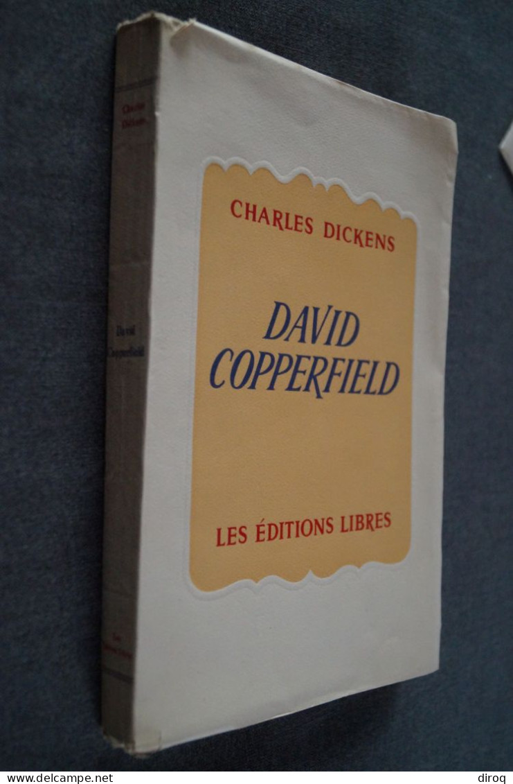 Courrier de la Reine Elisabeth + livre,David Copperfield,1949 offert par la Reine,Documents et cachet de cire,23,5/16 Cm
