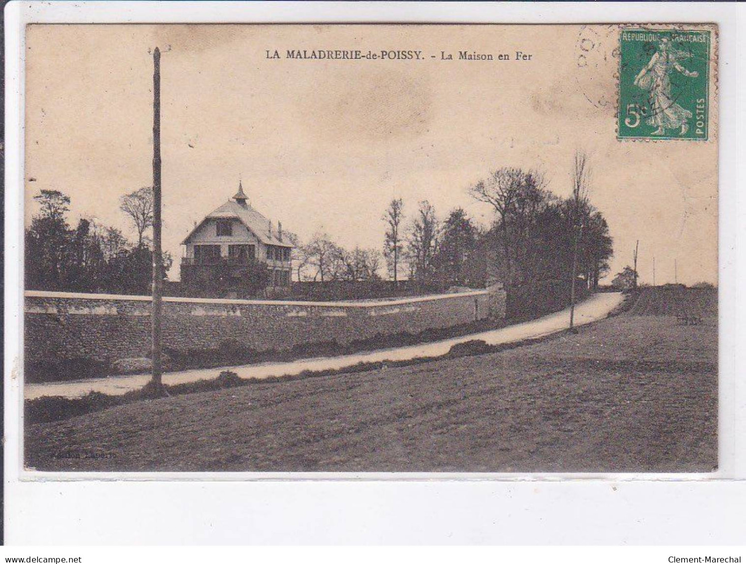 LA MALADRERIE-de-POISSY: La Maison En Fer - Très Bon état - Other & Unclassified