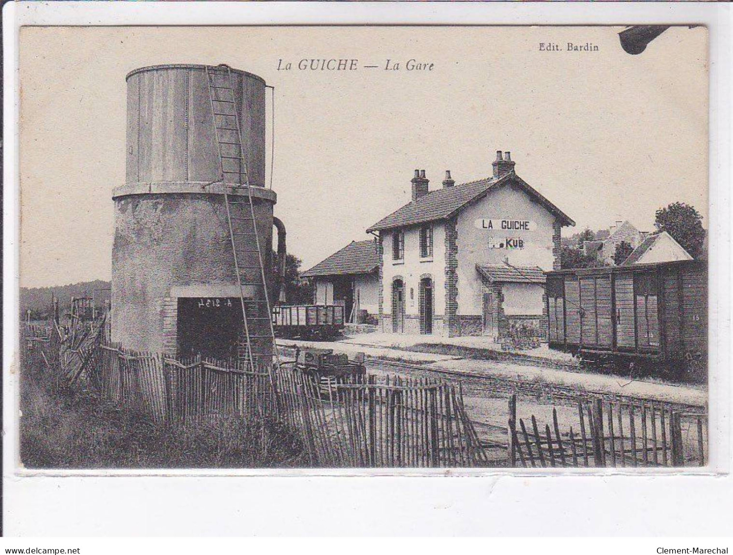 LA GUICHE: La Gare - Très Bon état - Andere & Zonder Classificatie