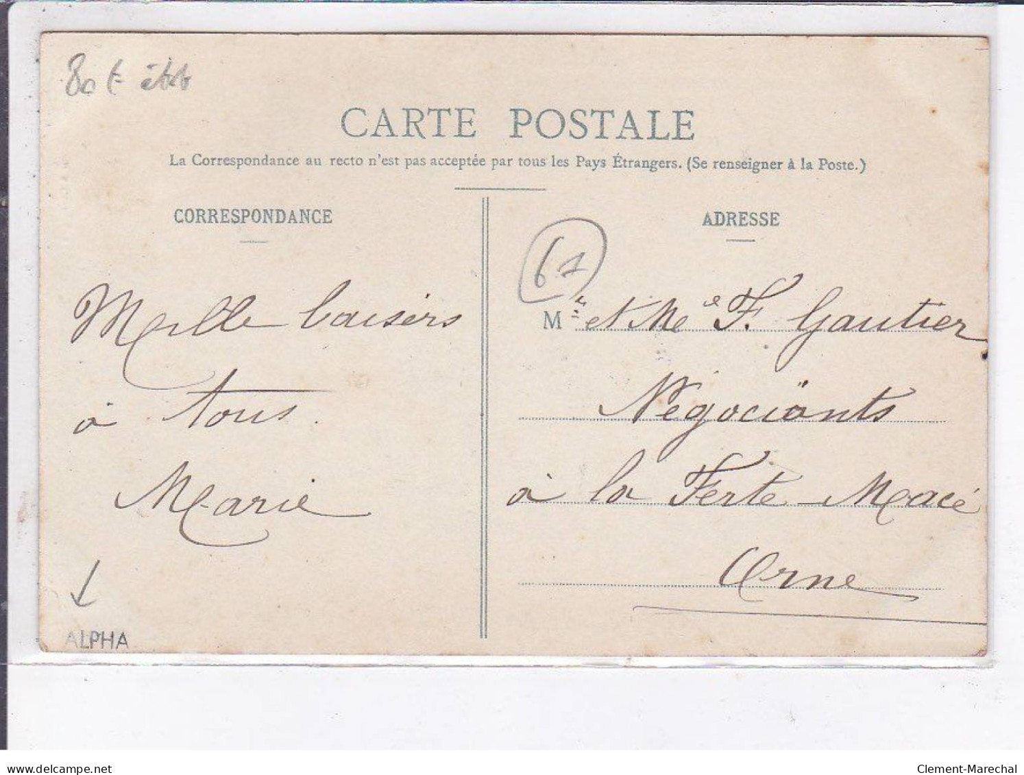 CARROUGES: Souvenir Des Fêtes 1908, Le Char Des électriciens, La Patrie - état - Carrouges