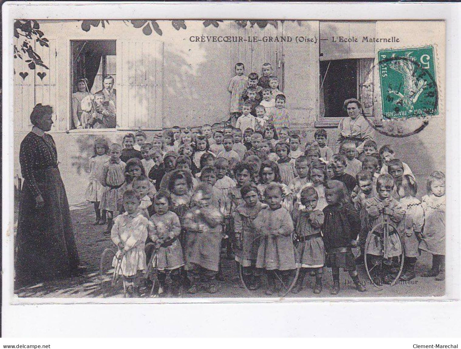 CREVECOEUR LE GRAND: L'école Maternelle - Très Bon état - Crevecoeur Le Grand