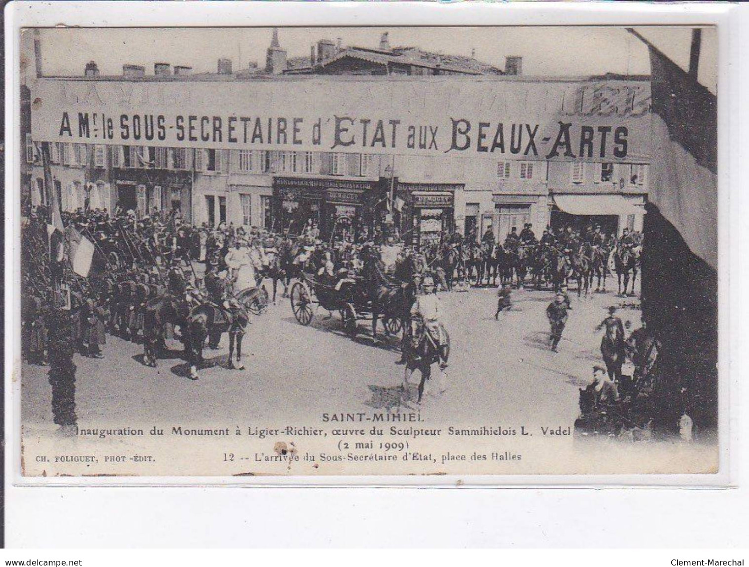 SAINT-MIHIEL: Inauguration Du Monument à Ligier-richier, Oeuvre De Sculpteur - Très Bon état - Saint Mihiel