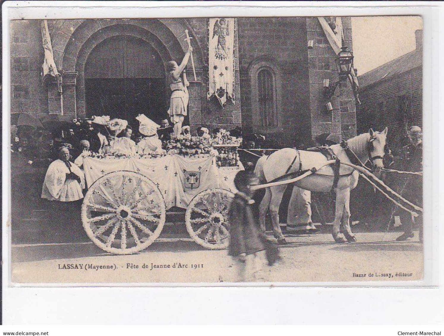 LASSAY: Fête De Jeanne D'arc, 1911 - état - Lassay Les Chateaux