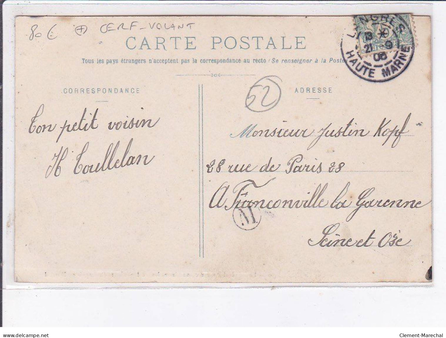 LANGRES: Manoeuvres De Forteresse 1906, Le Générale Examinant Les Cerfs-volants - Très Bon état - Langres
