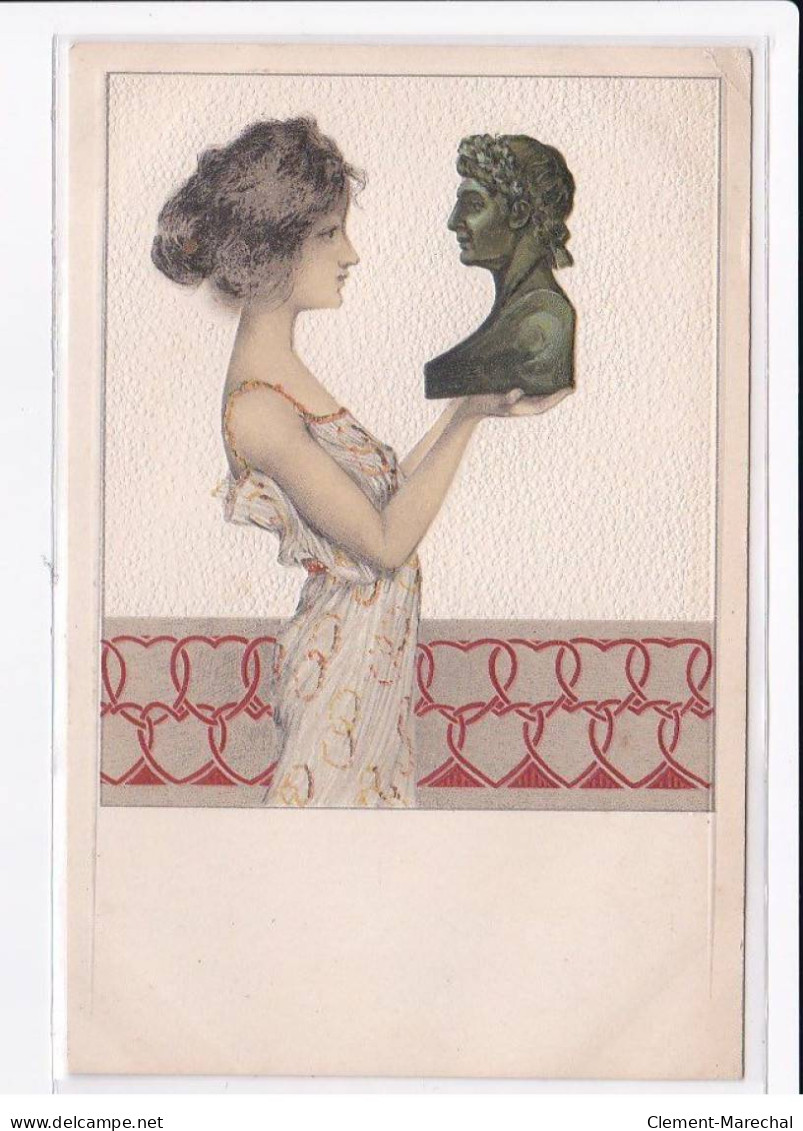 KIRCHNER Raphael : " Girls And Bronze Male Busts" -  K4 - Bon état - Kirchner, Raphael