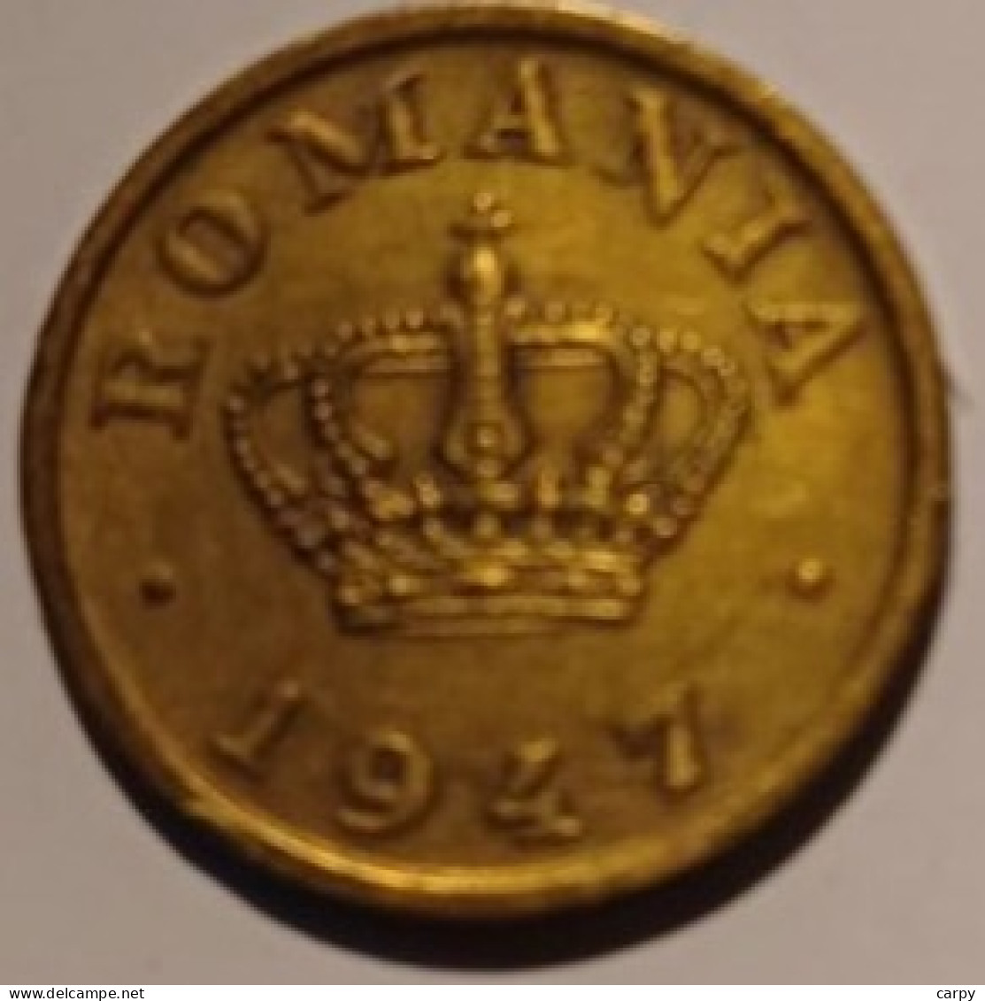 ROMANIA 50 Bani 1947 / King Michael I / Very Nice Looking / RARE - Romania