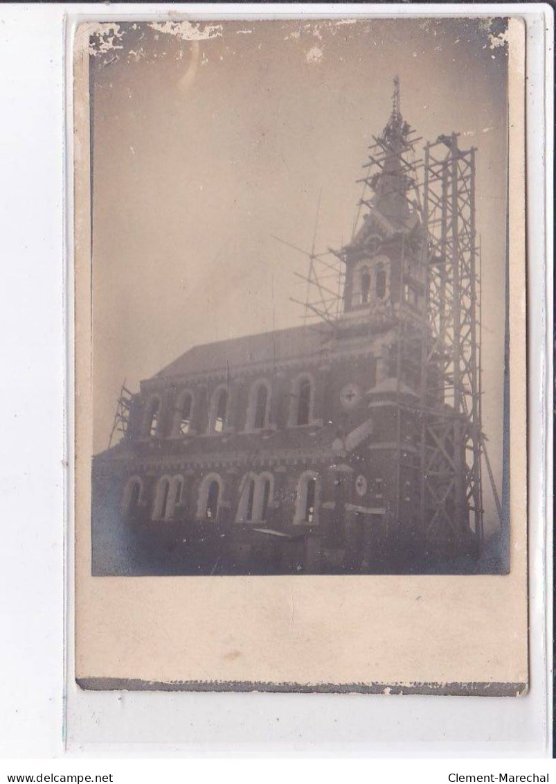 MONTBREHAIN: Nouvelle église En Construction - Très Bon état - Andere & Zonder Classificatie