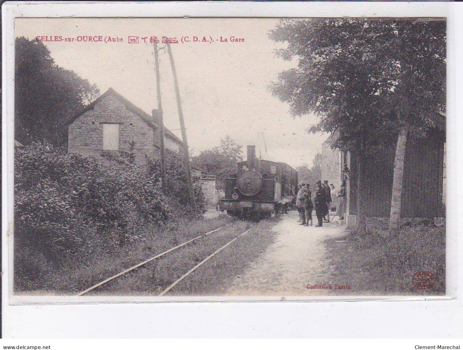 CELLES-sur-OURCE: La Gare - Très Bon état - Altri & Non Classificati