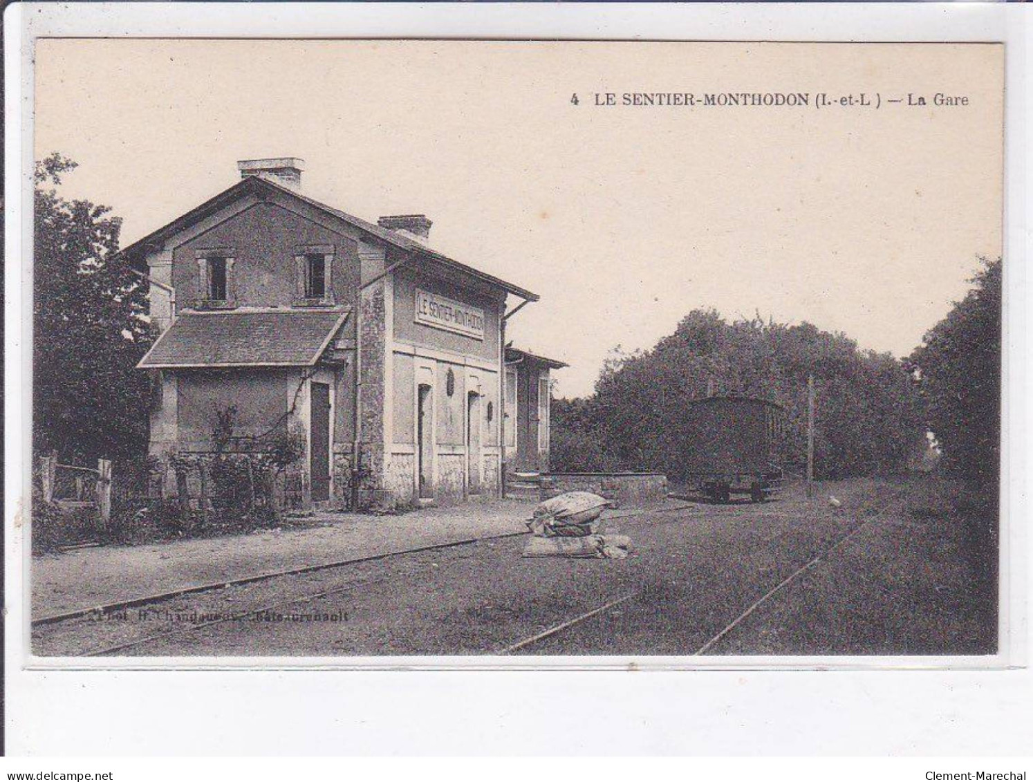 LE SENTIER-MONTHODON: La Gare - Très Bon état - Other & Unclassified