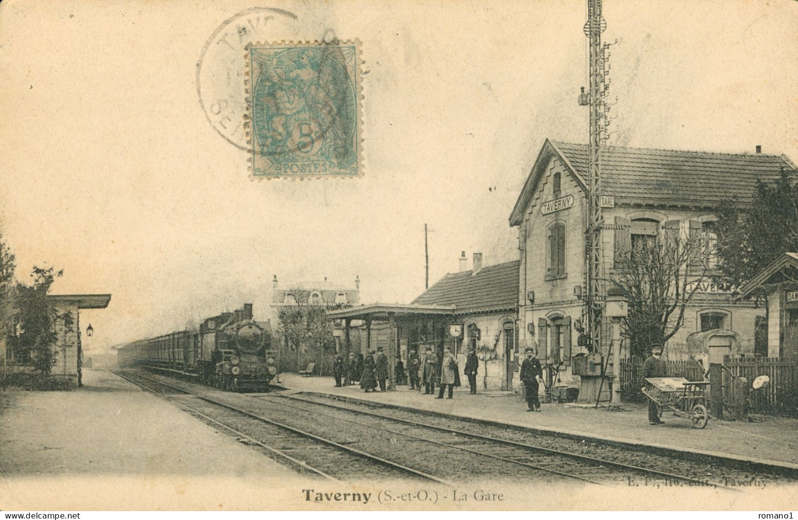 95)    TAVERNY  -  La Gare - Taverny