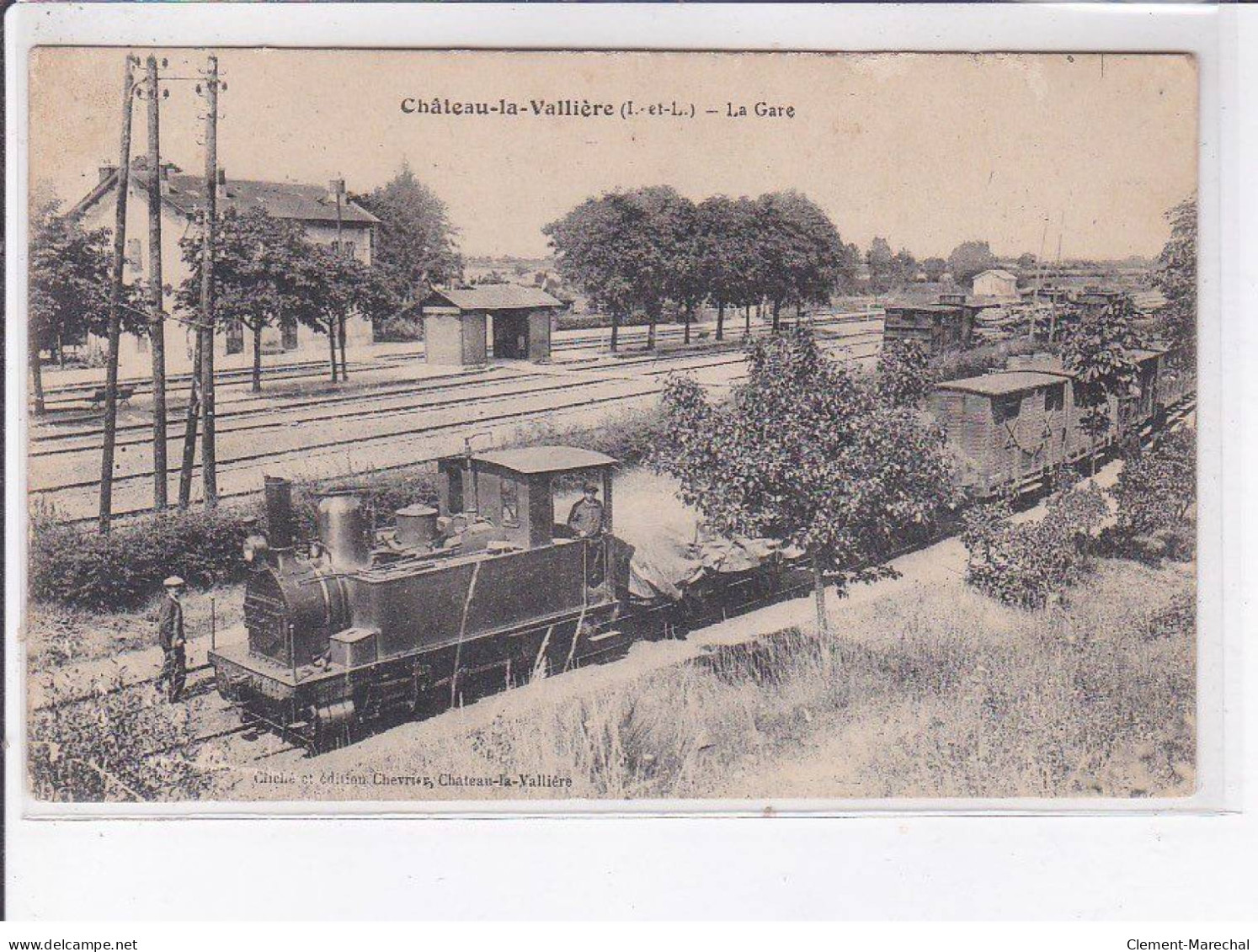 CHATEAU-la-VALLIERE: La Gare - Très Bon état - Andere & Zonder Classificatie