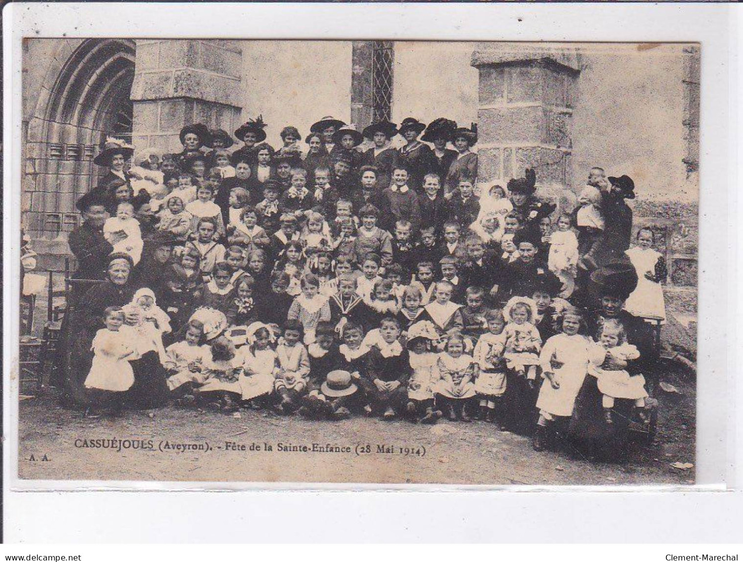 CASSUEJOUES: Fête De La Sainte-enfances 18 Mai 1914 - Très Bon état - Altri & Non Classificati