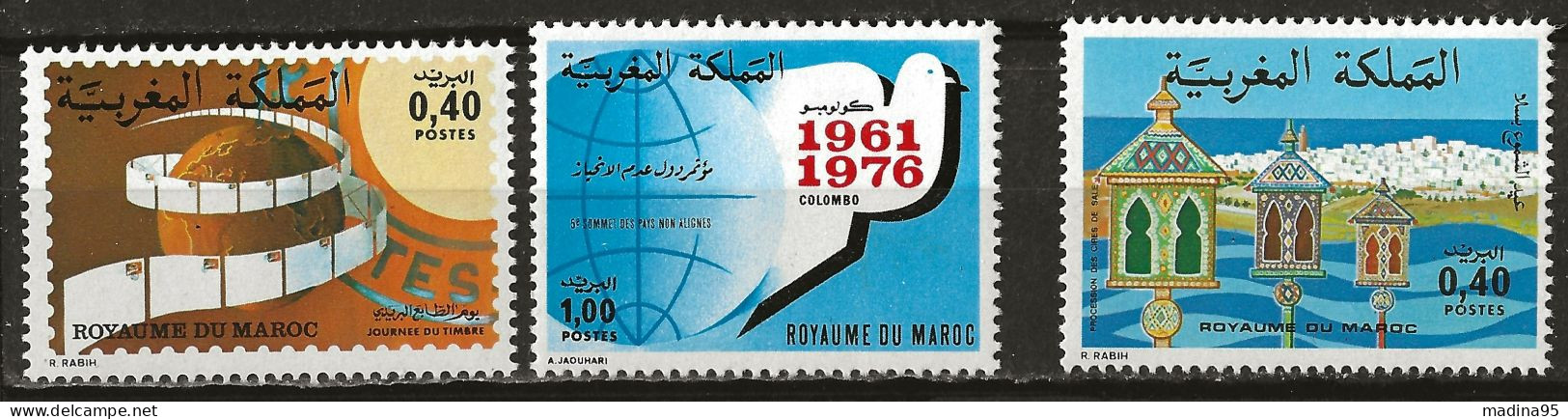 MAROC: **, N° YT 783, 784 Et 788, TB - Maroc (1956-...)