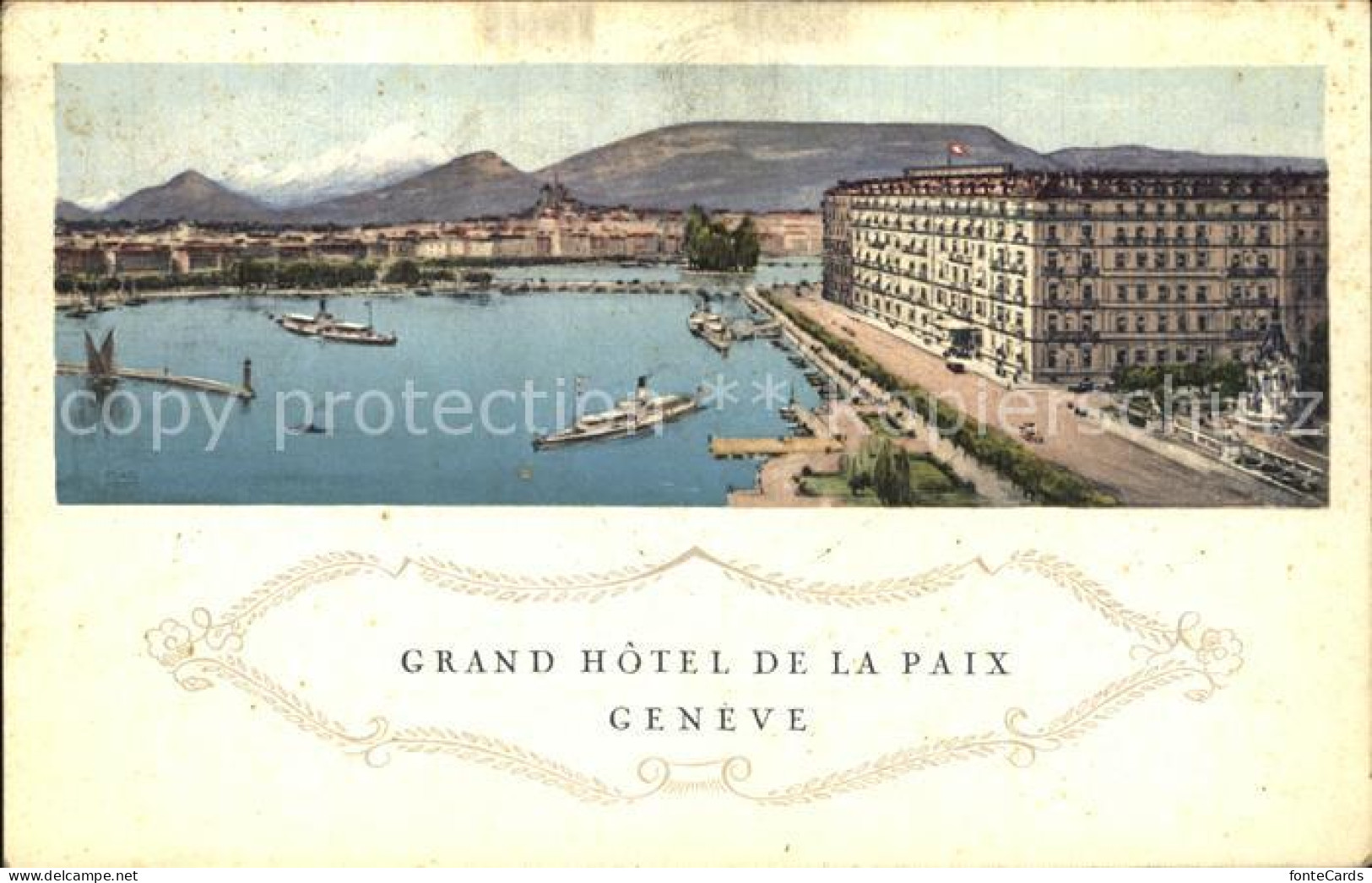 12588788 Geneve GE Grand Hotel De La Paix Geneve GE - Autres & Non Classés