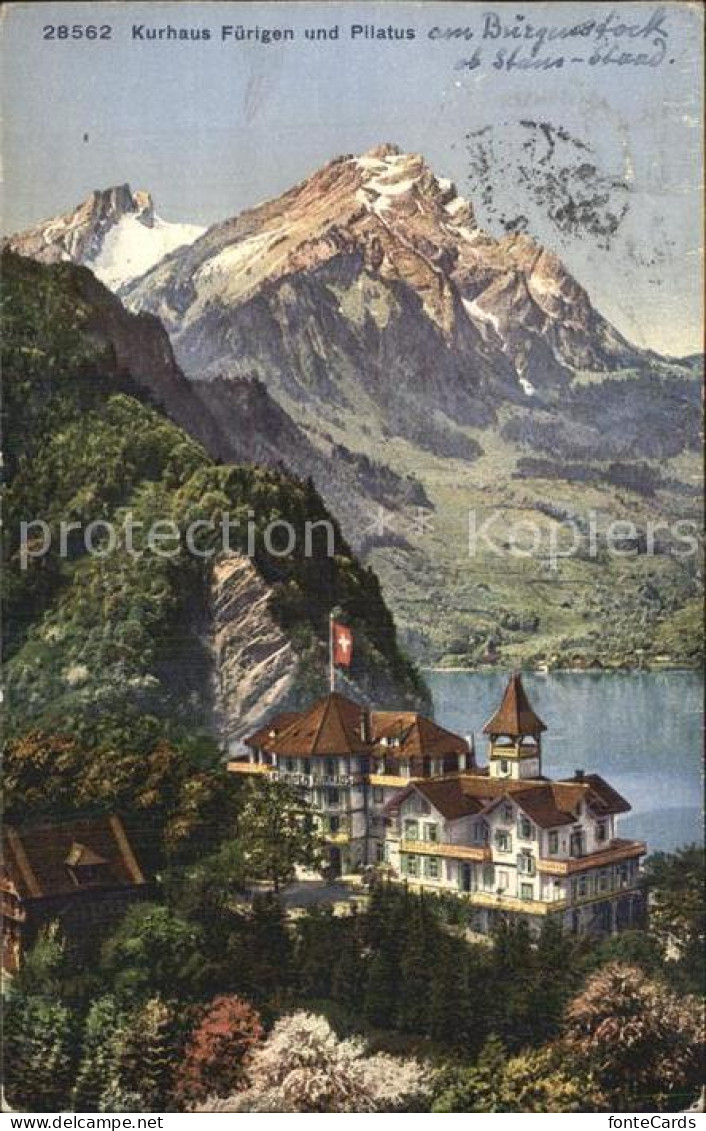 12588761 Buergenstock Kurhaus Fuerigen Und Pilatus Buergenstock - Sonstige & Ohne Zuordnung