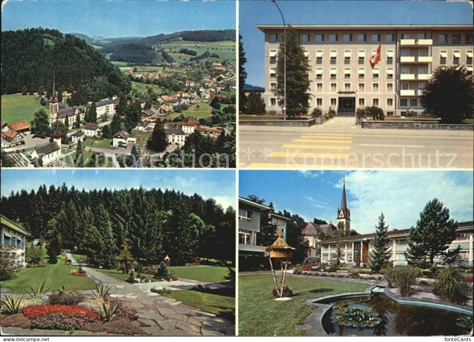 12588712 Dussnang Panorama Kneipp Kurhaus Parkanlagen Teich Dussnang - Autres & Non Classés