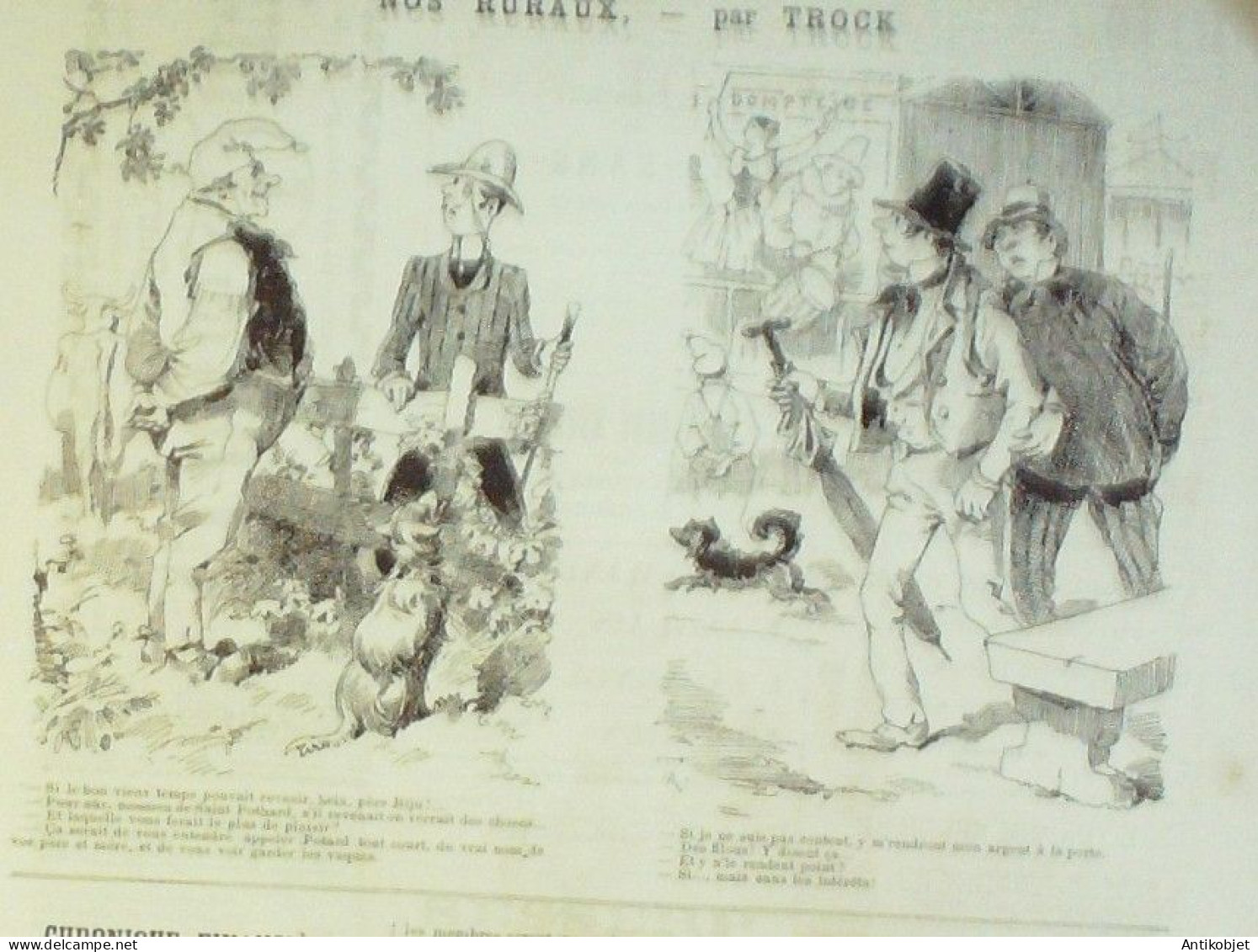 La Caricature 1886 N°329 Le Cirque Robida Delaunay Par Luque Trock Draner - Revues Anciennes - Avant 1900