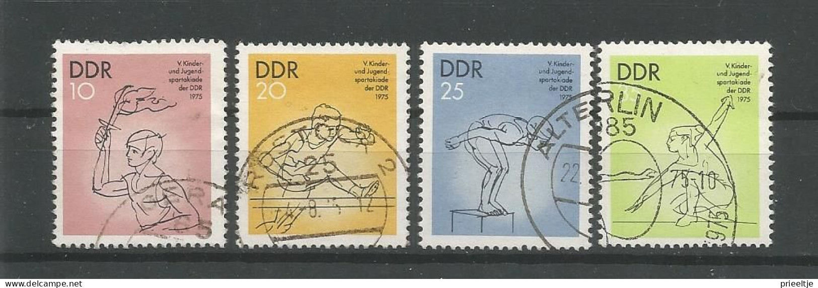 DDR 1975 5th Youth Spartakiade Y.T. 1745/1748 (0) - Used Stamps