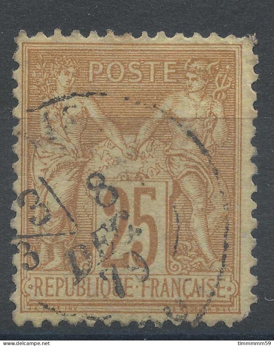 Lot N°82884   N°92, Oblitéré Cachet à Date - 1876-1898 Sage (Type II)